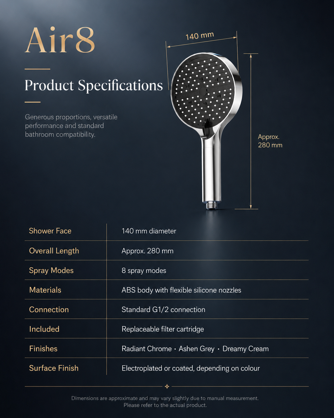 Air8 Hand Shower