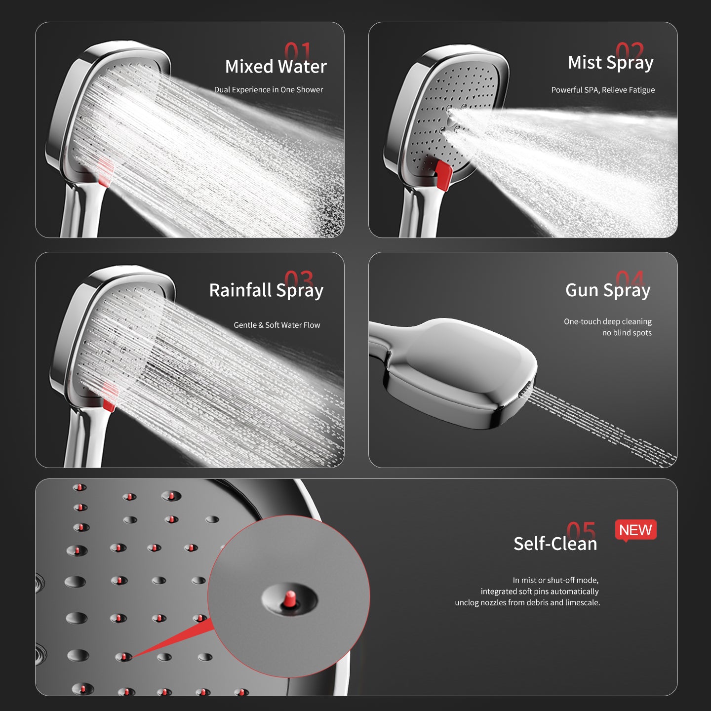 Claris4 Hand Shower