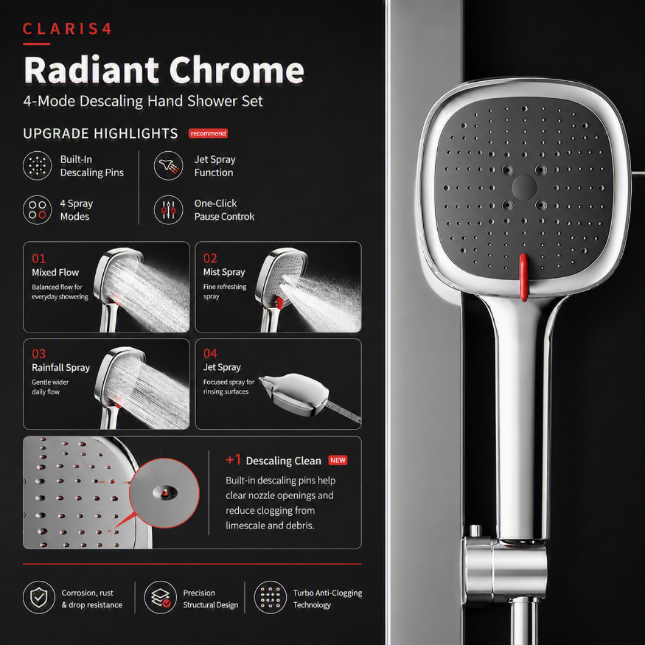 Claris4 Hand Shower