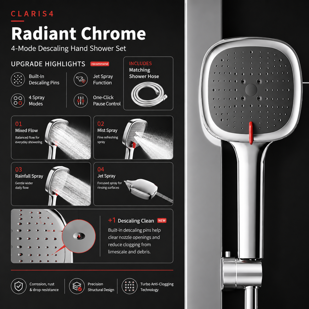 Claris4 Hand Shower