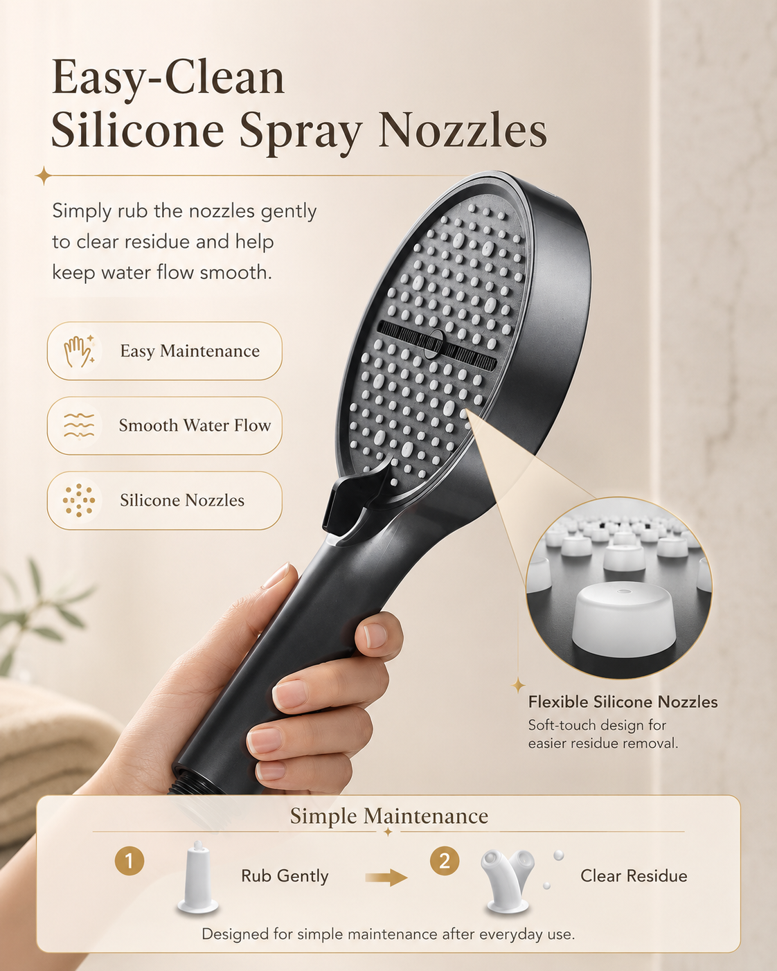 Pulse8 Hand Shower